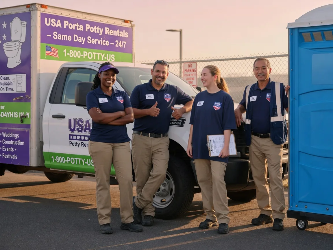 Porta Potty Rental company in Morganza, MD